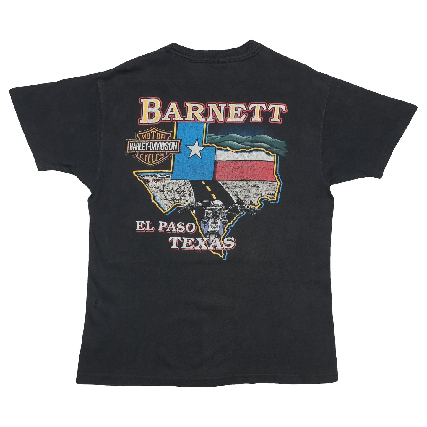 1993 Harley Davidson Blue Flame Shirt