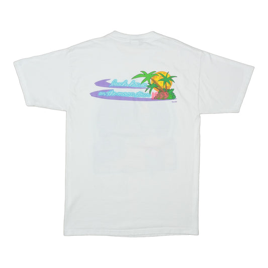 1999 Jimmy Buffett Beach House on the Moon Tour Shirt Back