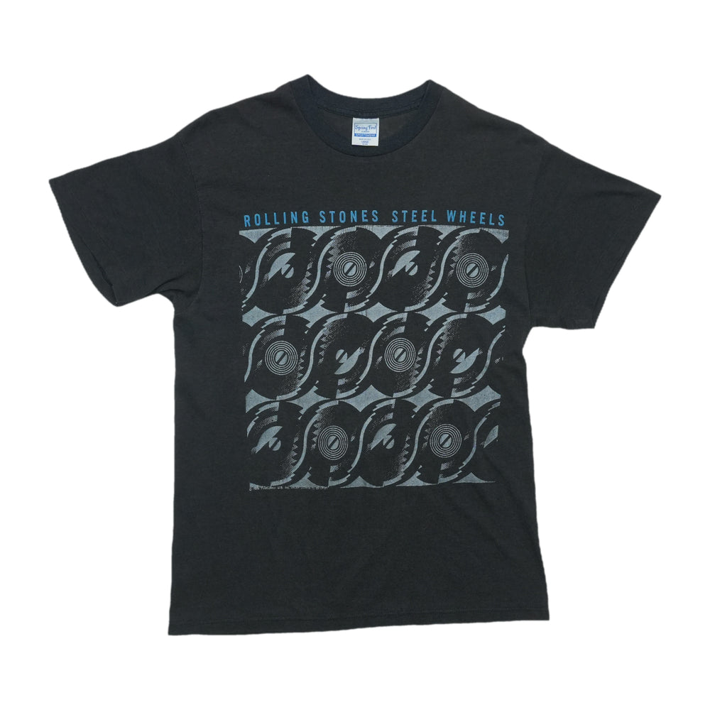 1989 Rolling Stones Steel Wheels North American Tour Shirt Front