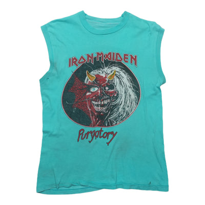 1983 Iron Maiden Purgatory World Piece Tour Sleeveless Shirt