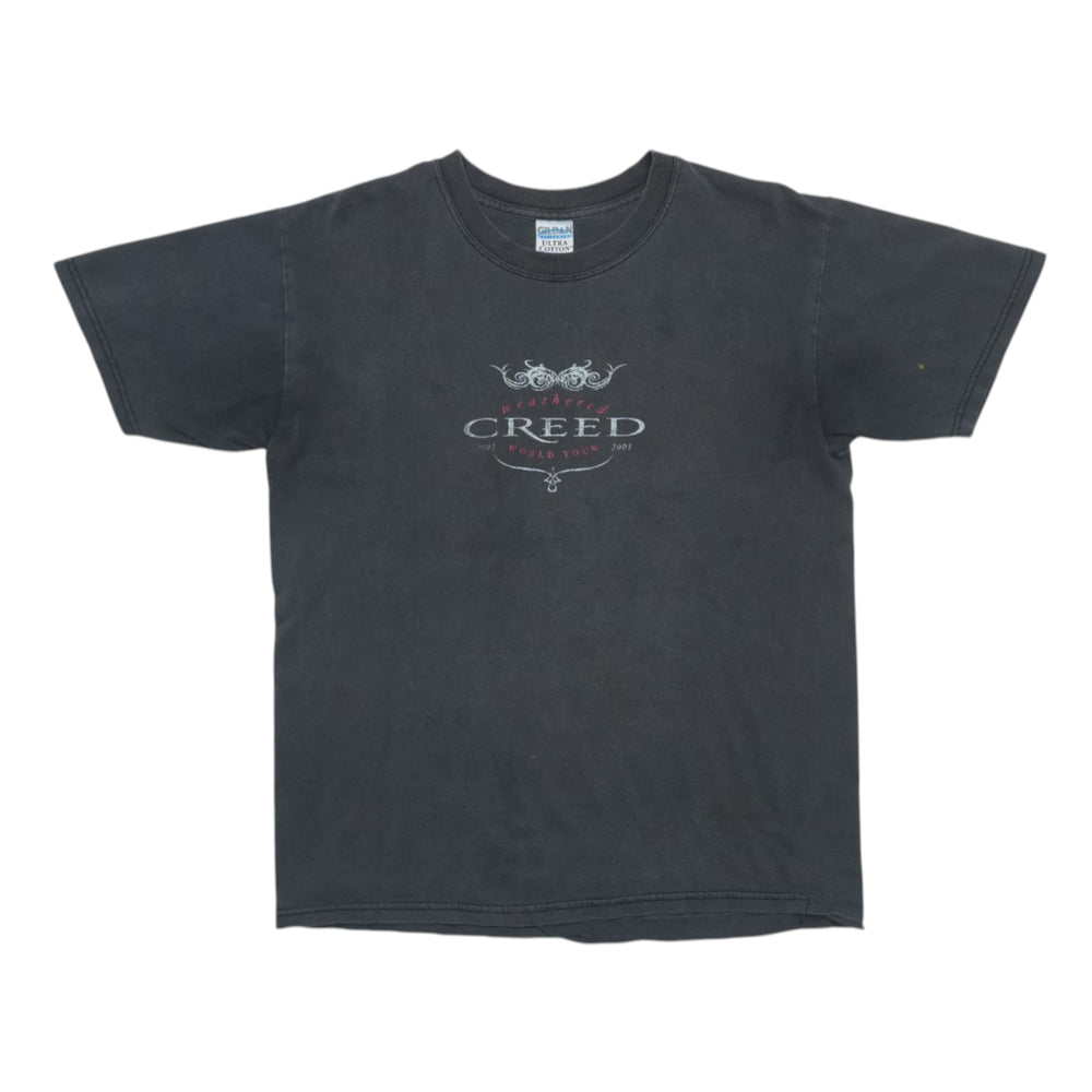 2002 Creed Weathered World Tour Shirt Front