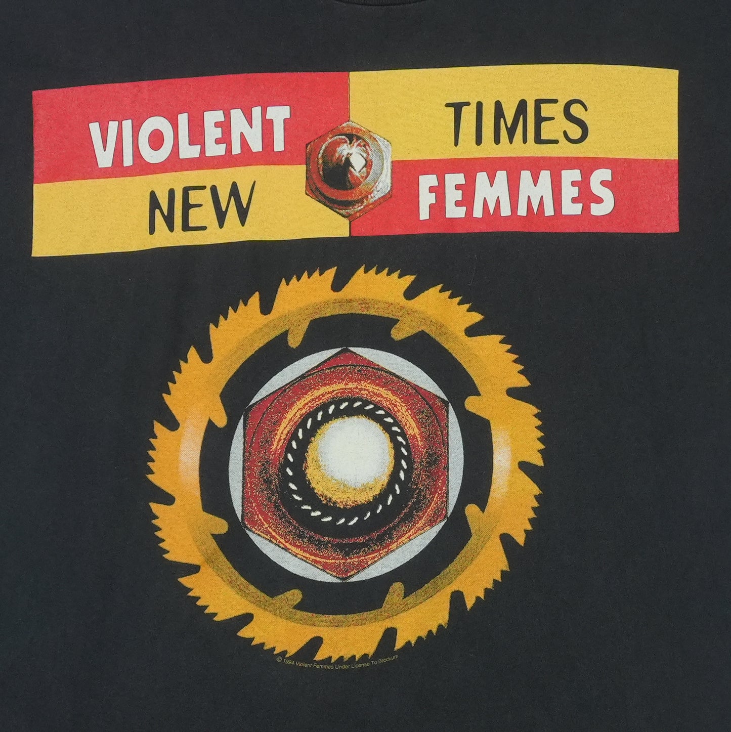 1994 Violent Femmes New Times Tour Shirt Detail 2