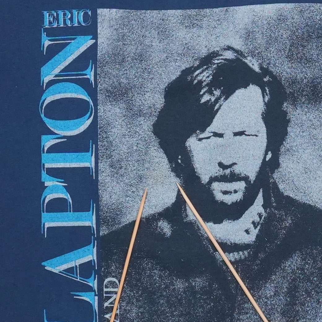 1985 Eric Clapton Behind The Sun Tour Shirt Detail 3