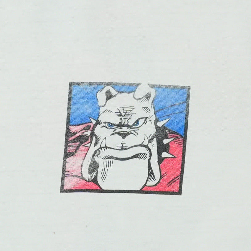 1994 University Of Georgia Bulldogs Menace Shirt Detail 2