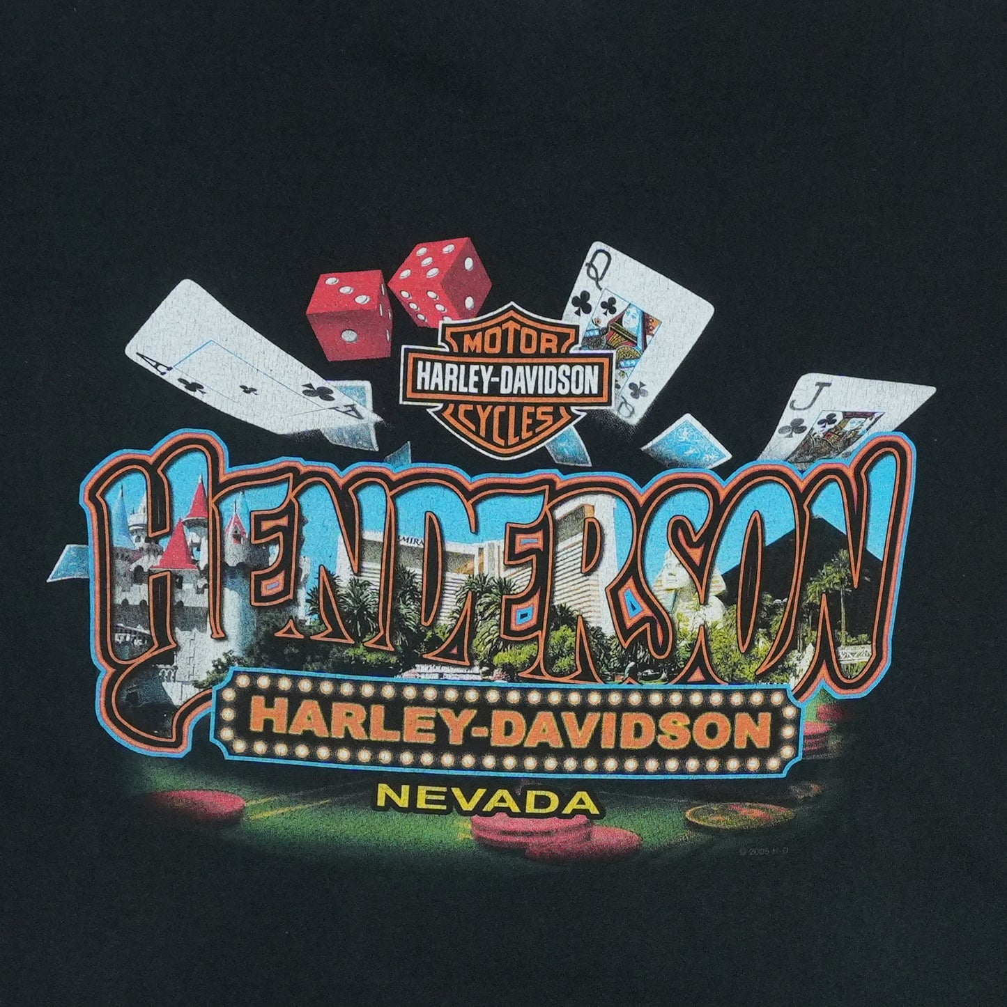 2007 Harley Davidson Henderson Nevada Shirt