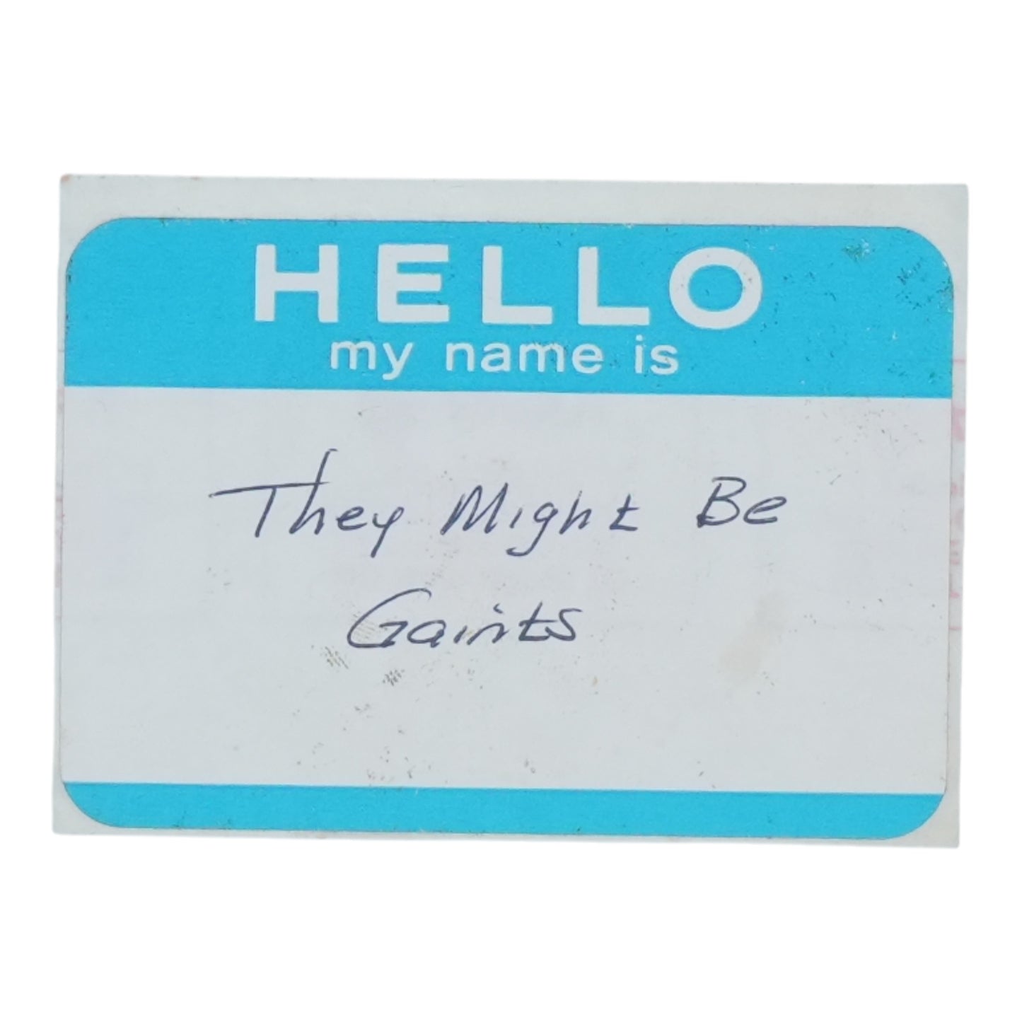 1980s They Might Be Giants Artist Backstage Pass - front