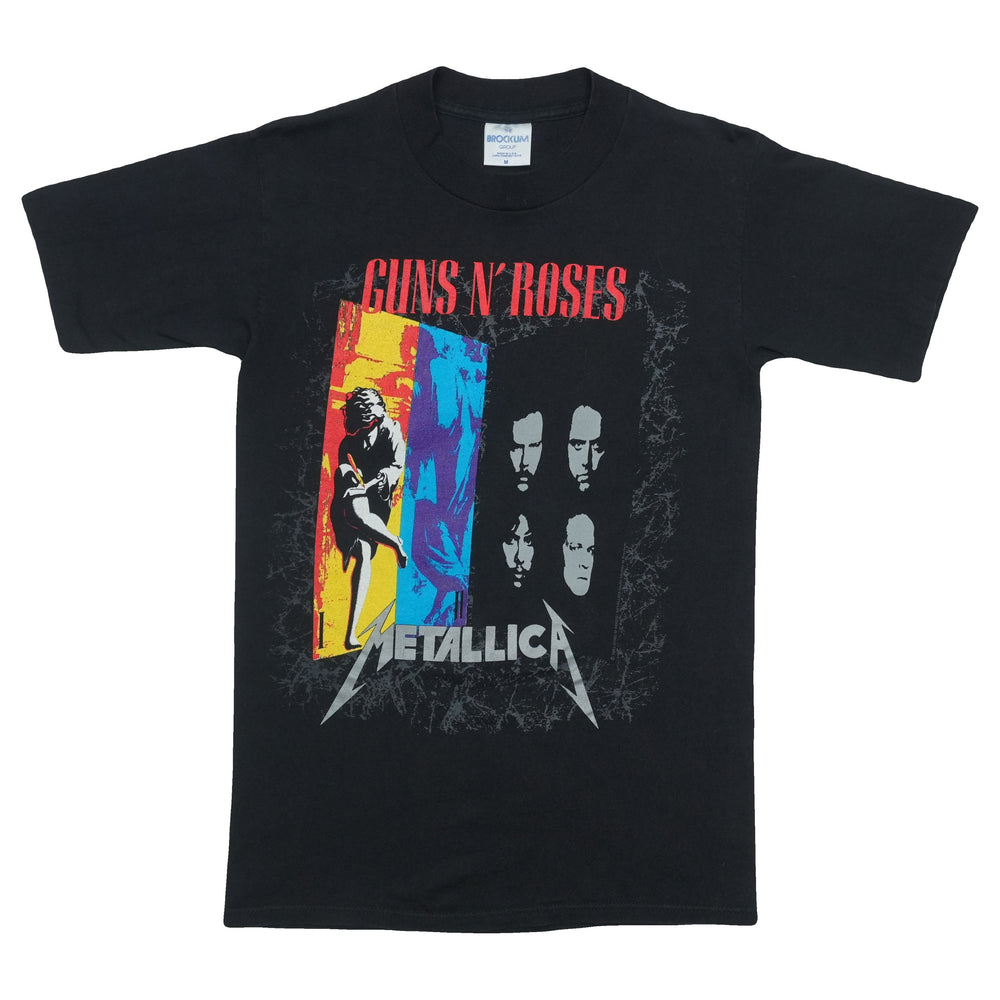 1992 Guns N Roses Metallica Tour Shirt