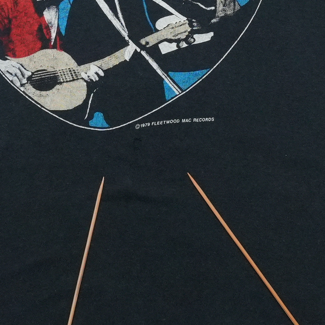 1979 Fleetwood Mac Tusk Tour Shirt Front Detail 1