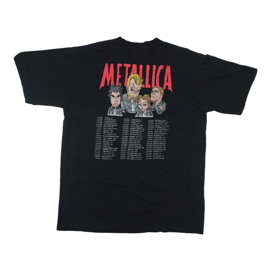 1996 Metallica Poor Touring Me Tour Shirt Back