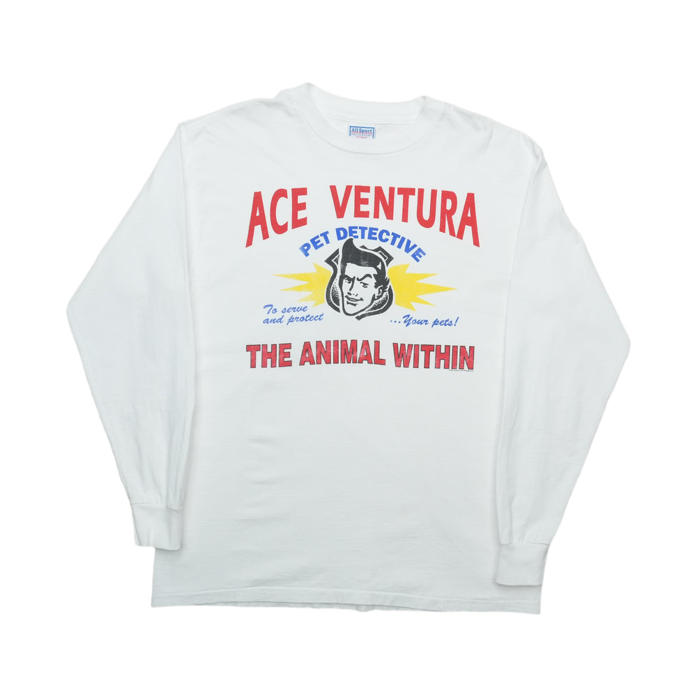 1995 Ace Ventura Pet Detective Long Sleeve Shirt Front