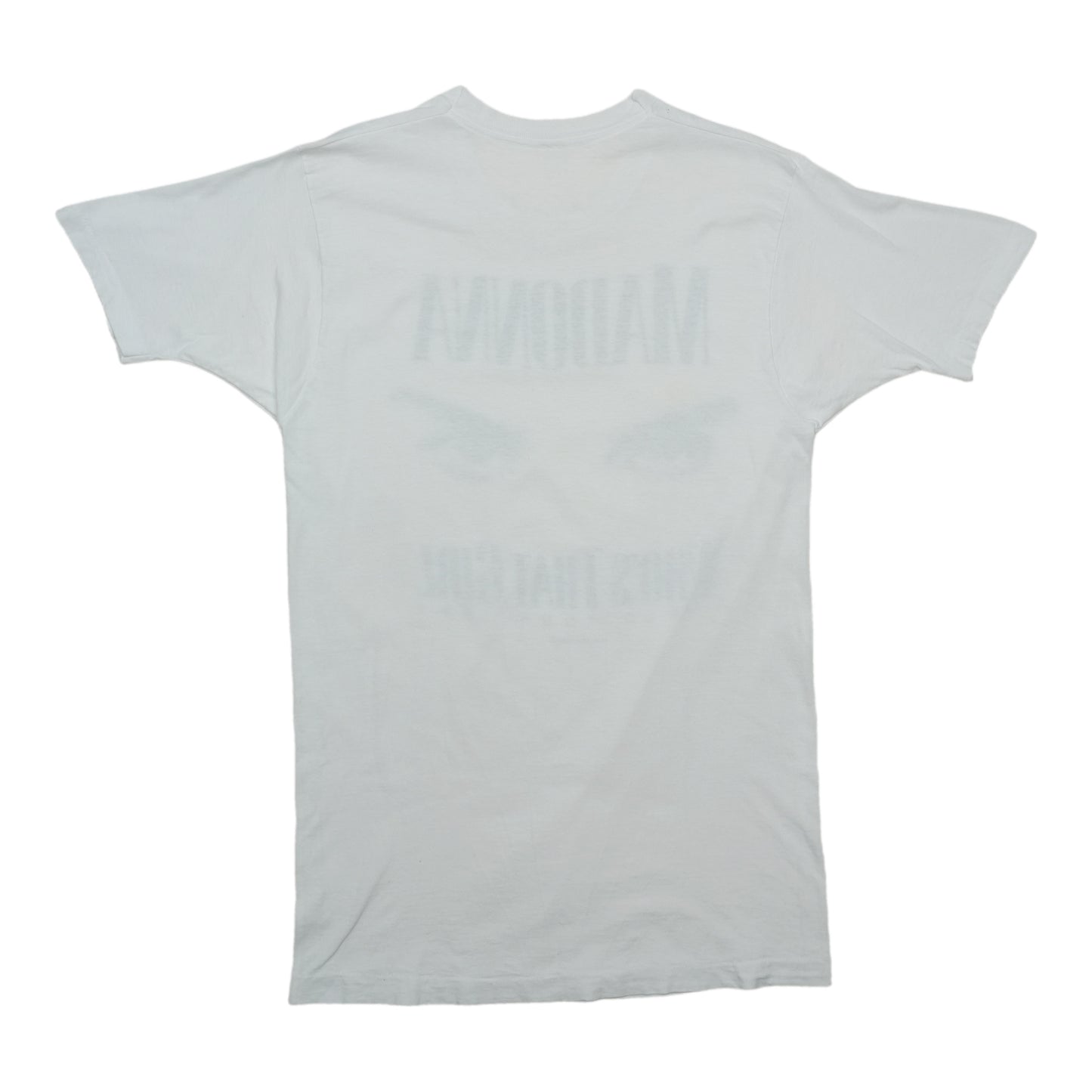 1987 Madonna Who's That Girl World Tour Shirt Back