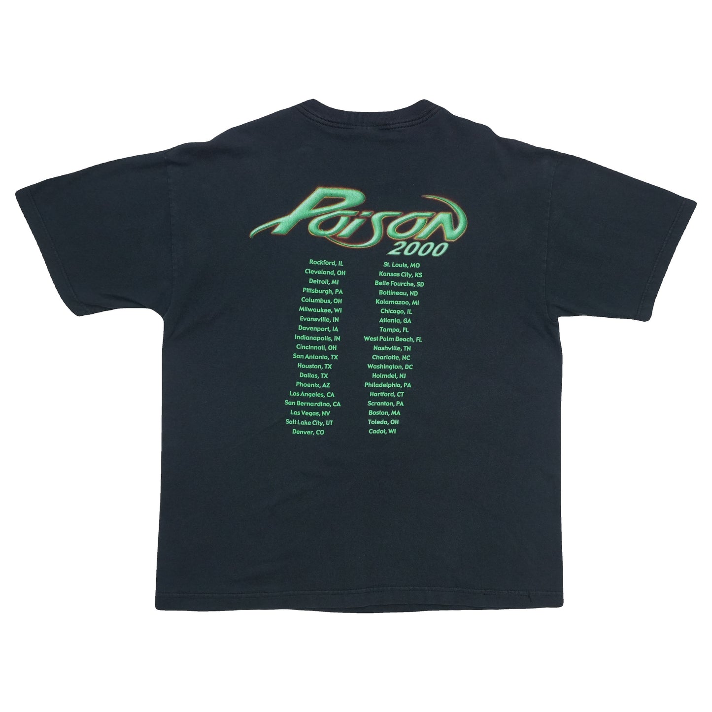 2000 Poison Tour Shirt