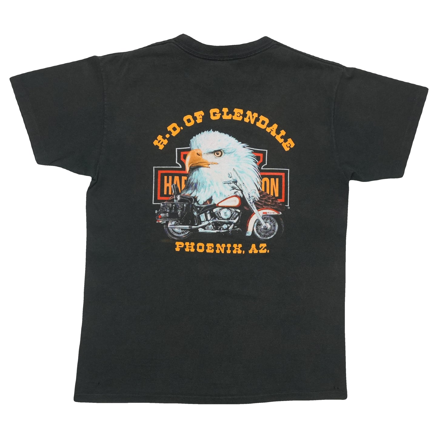 1987 Harley Davidson 3D Emblem Pocket Shirt