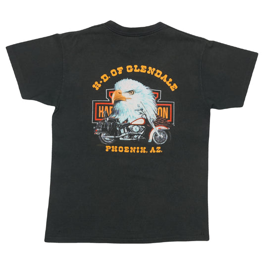 1987 Harley Davidson 3D Emblem Pocket Shirt