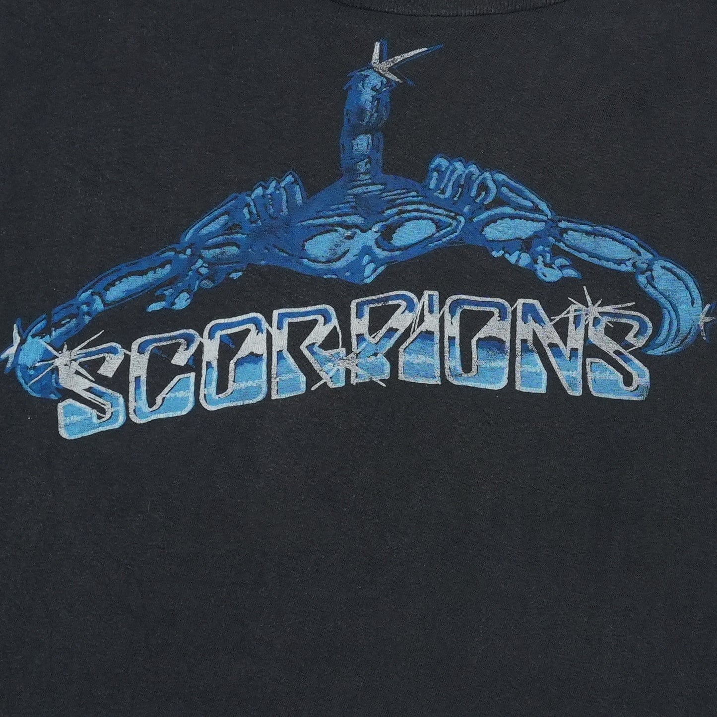 1990s Scorpions Sleeveless Shirt Detail 2