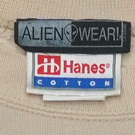 1990s Hip Hop Cartoon Sweatshirt Tag