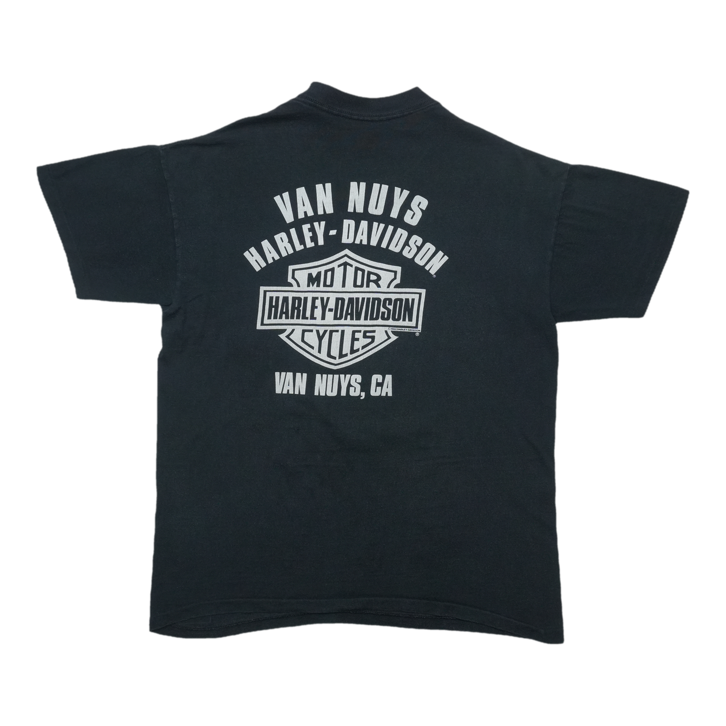 1990s Harley Davidson Van Nuys Calfornia ShirtBack