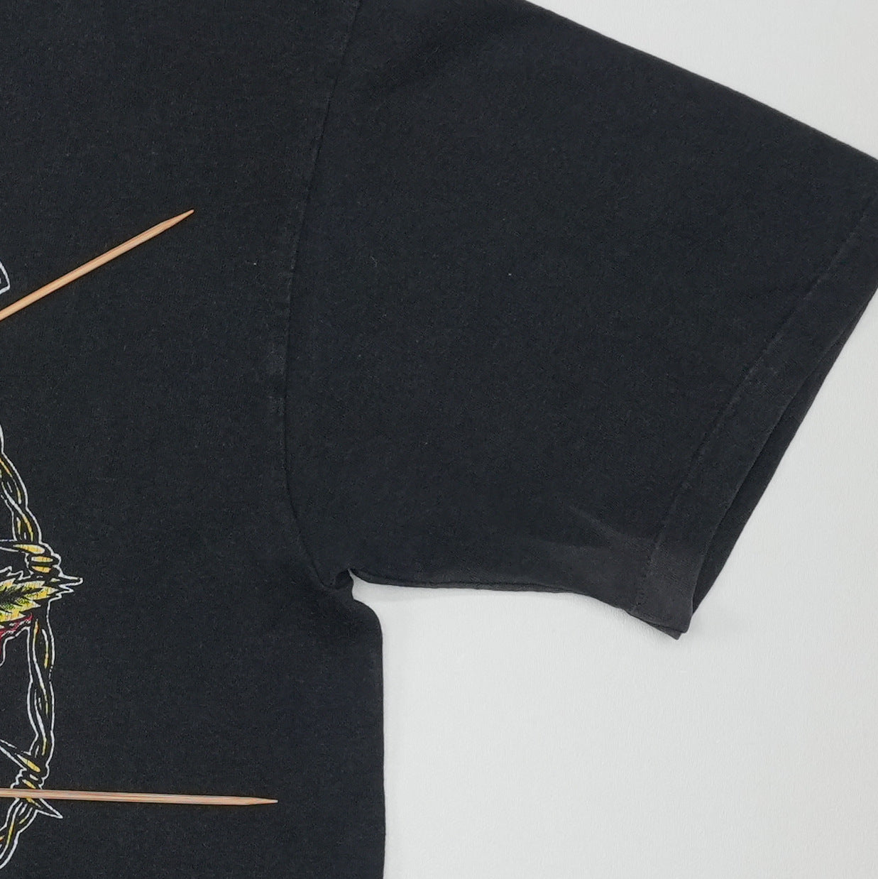 1990 Guns N Roses Skull Shirt Detail 4