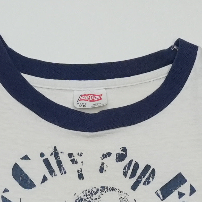 1970s Atlantic City Pop Festival Ringer Shirt Detail 2
