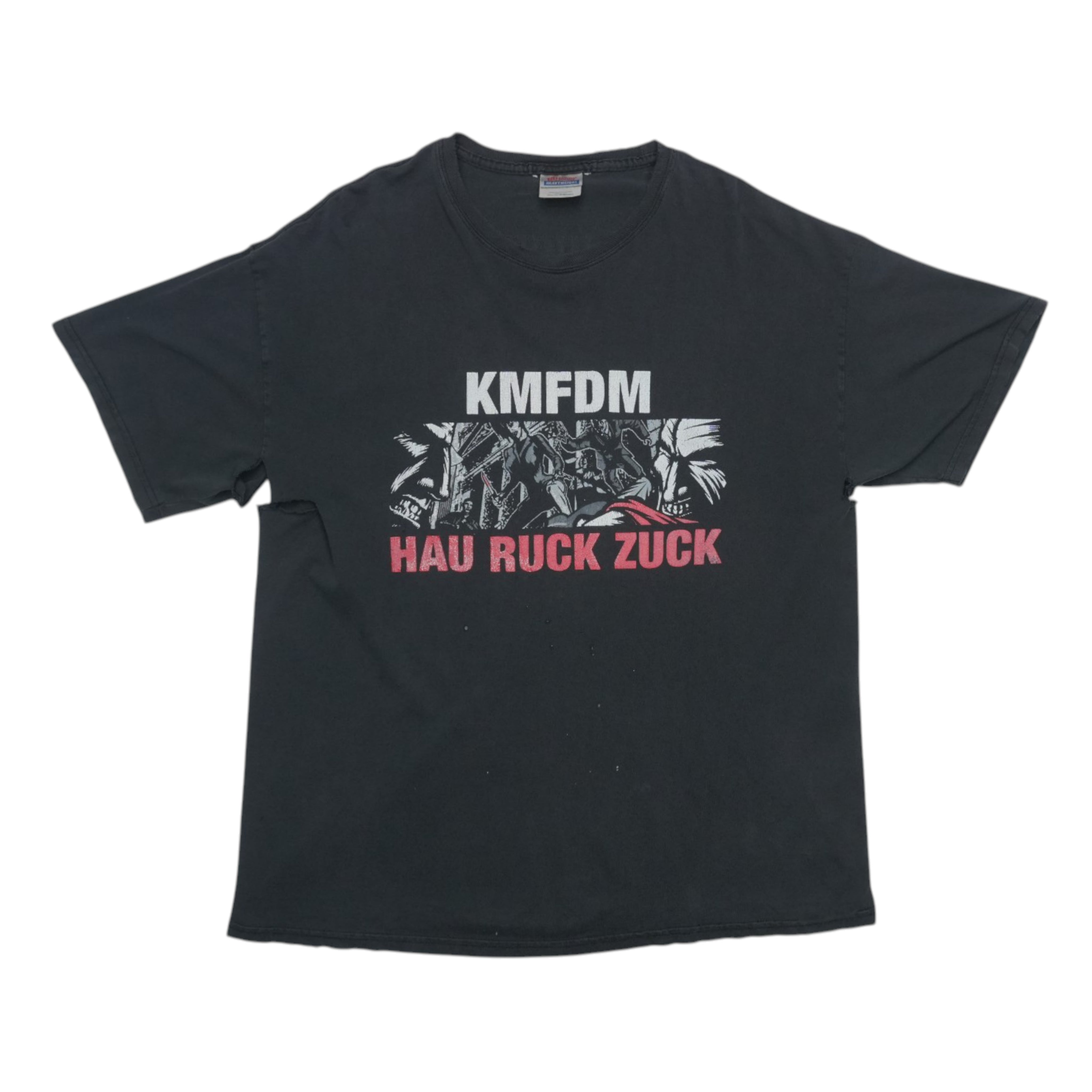 2006 KMFDM Hau Ruck Zuck USSA Tour Shirt | WyCo Vintage