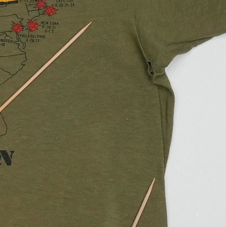 1982 The Clash North American Campaign Shirt Detail 9