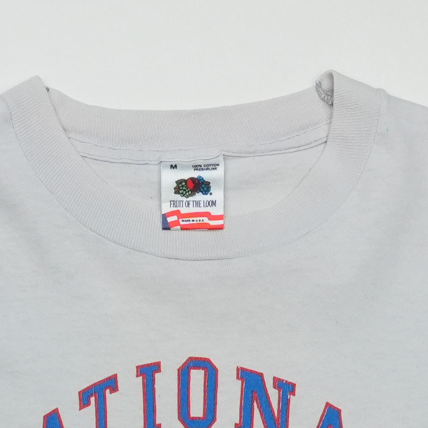 1988 Kansas Jayhawks National Champions Shirt Tag
