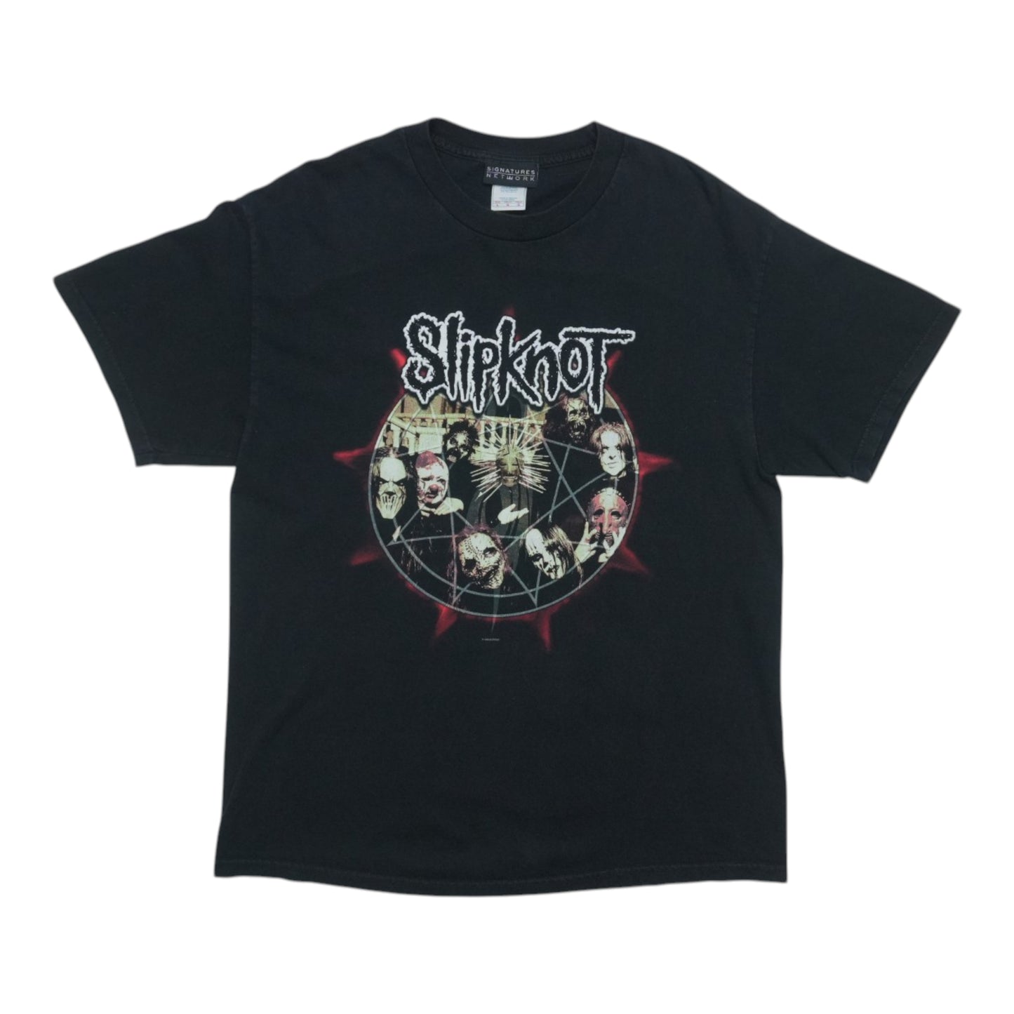 2004 Slipknot Pentagram Shirt Front