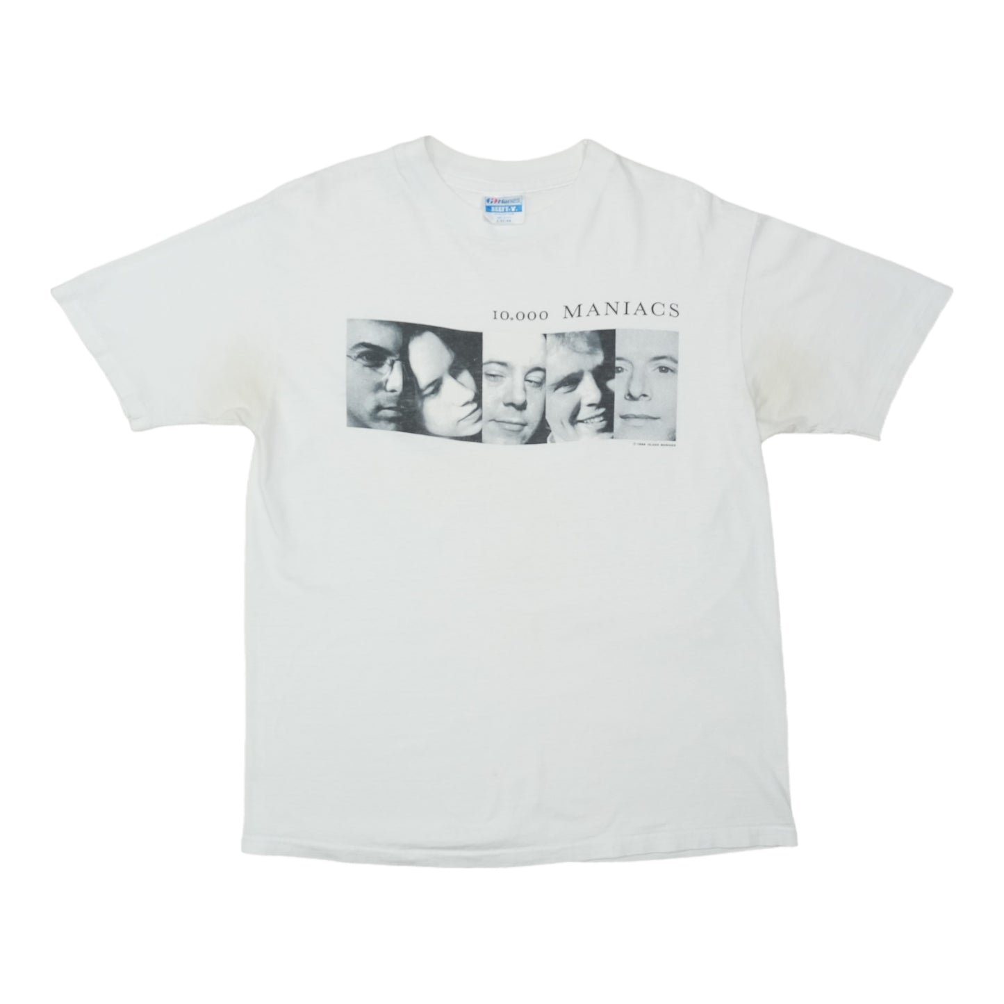 1989 10,000 Maniacs Band Photo Shirt Front