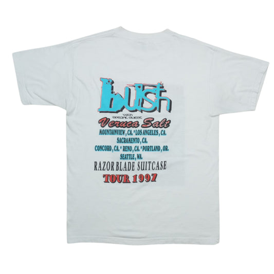 1997 Bush Razorblade Suitcase Tour Shirt Back