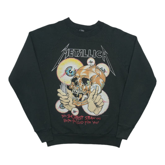 1990s Metallica Shortest Straw Sweatshirt Front