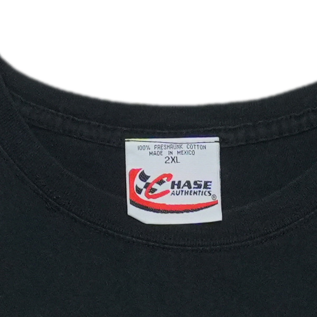 1990s Dale Earnhardt Winston Cup Champions Wear Black And Silver Shirt Tag