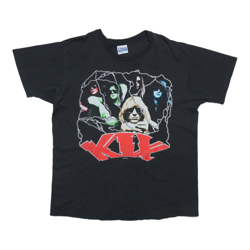 1992 Kix Hot Wire Tour Shirt Front