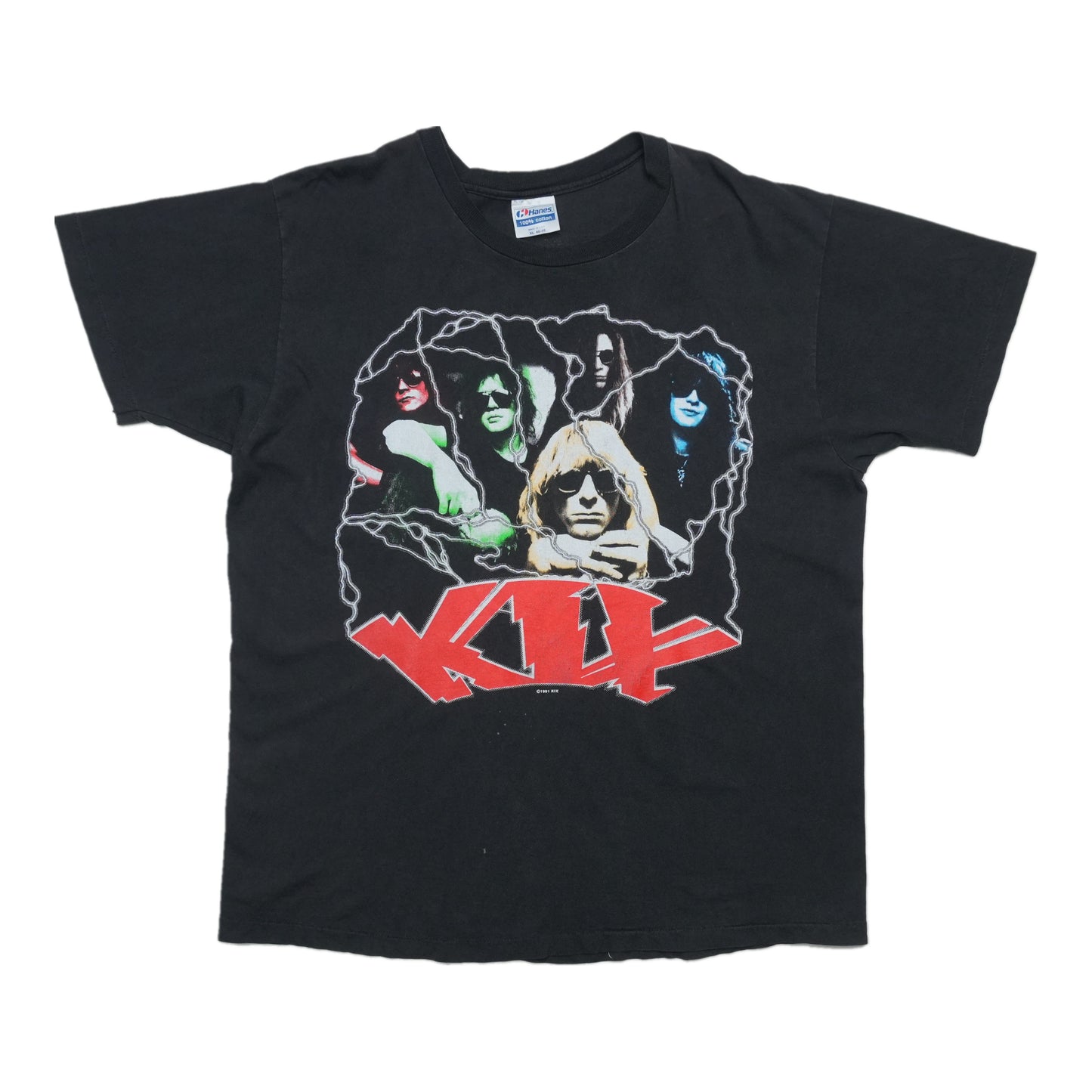 1992 Kix Hot Wire Tour Shirt Front