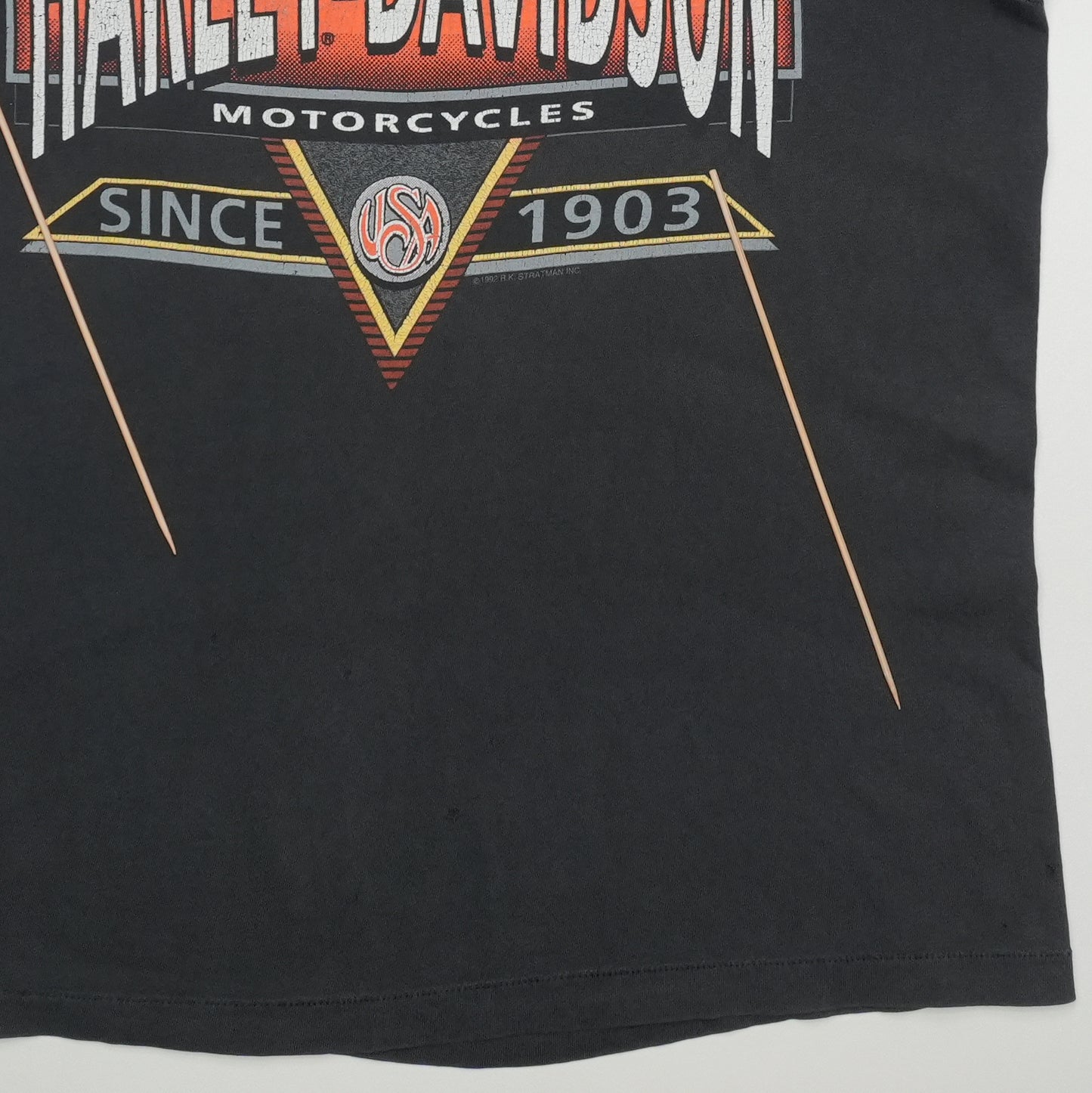 1992 Harley Davidson Green Bay Shirt