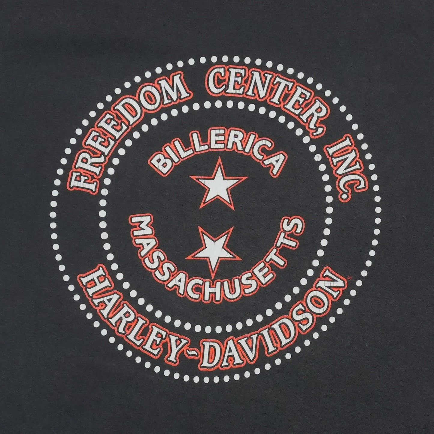 1989 Harley Davidson Best Way to See New England ShirtBack Graphic
