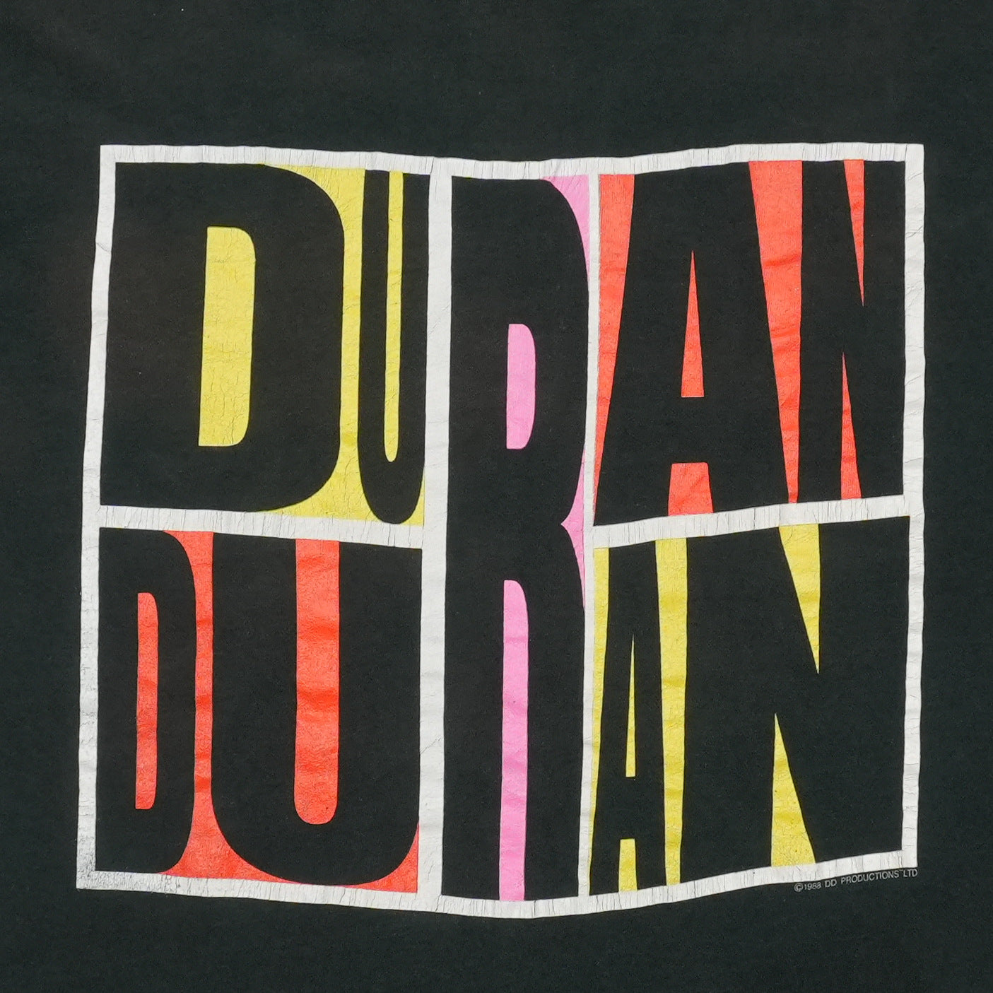 1988 Duran Duran Big Thing Abstract Idealist Romantic Shirt Front Detail 1