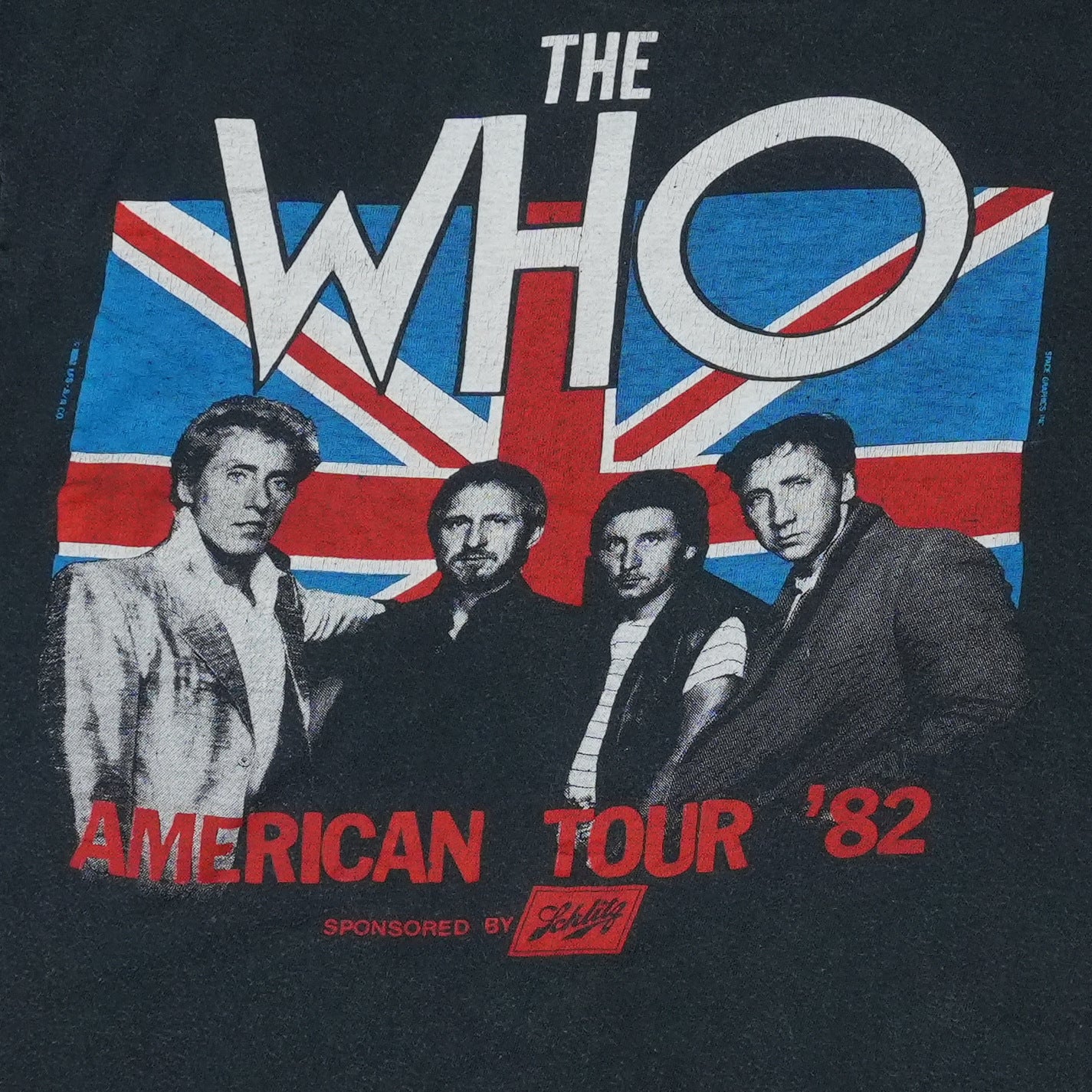 1982 The Who American Tour Shirt Detail 3
