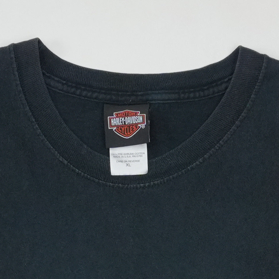 2002 Harley Davidson Maui Pocket Shirt Tag