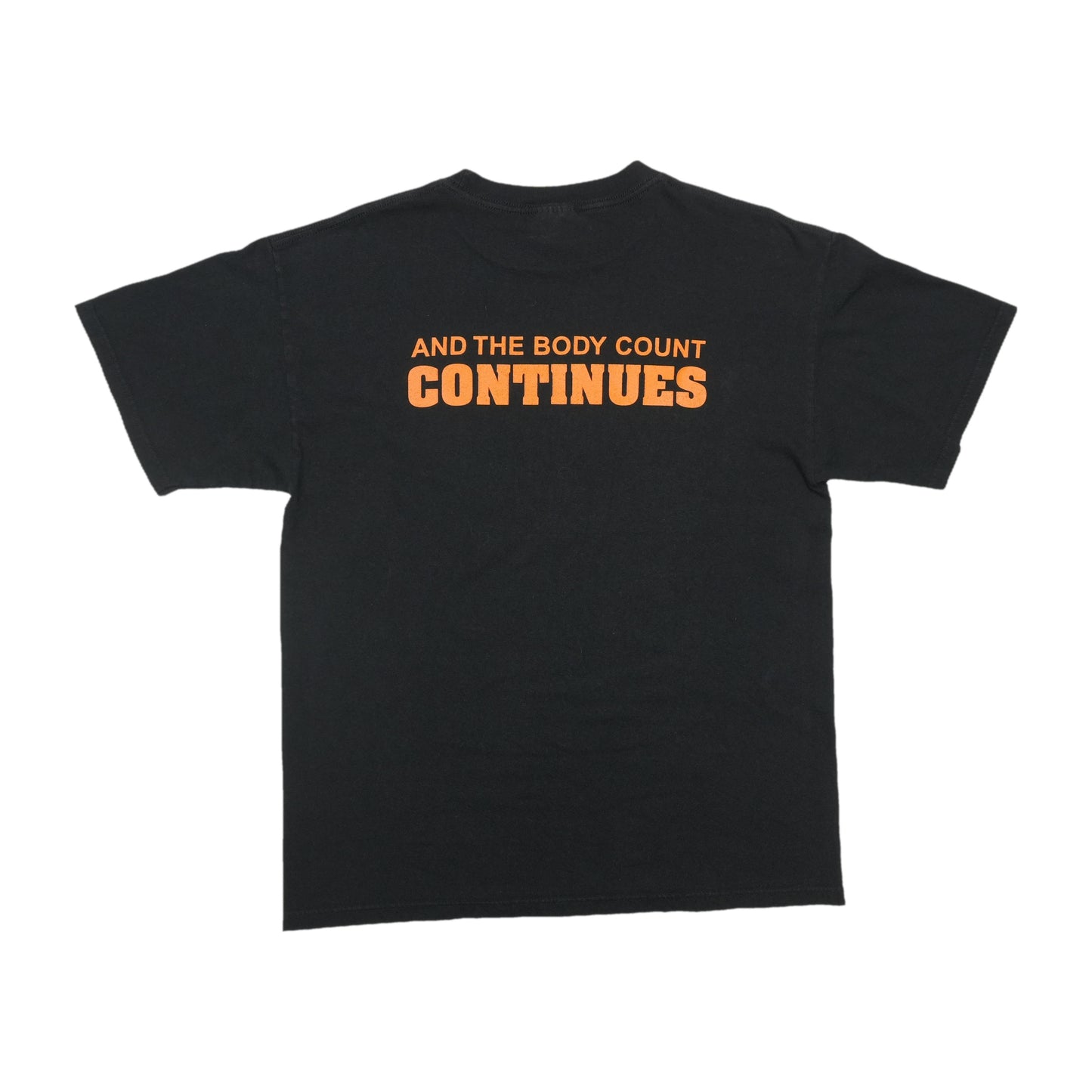 2004 Agent Orange The Body Count Continues Shirt Back