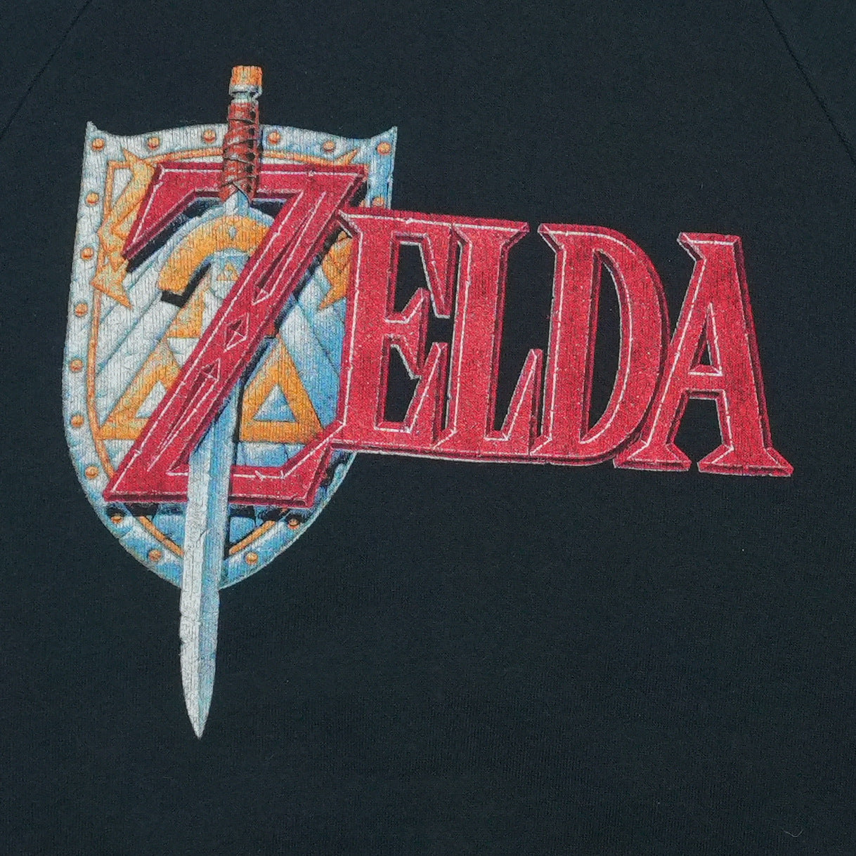1990s Zelda Hoodie Front Detail 1