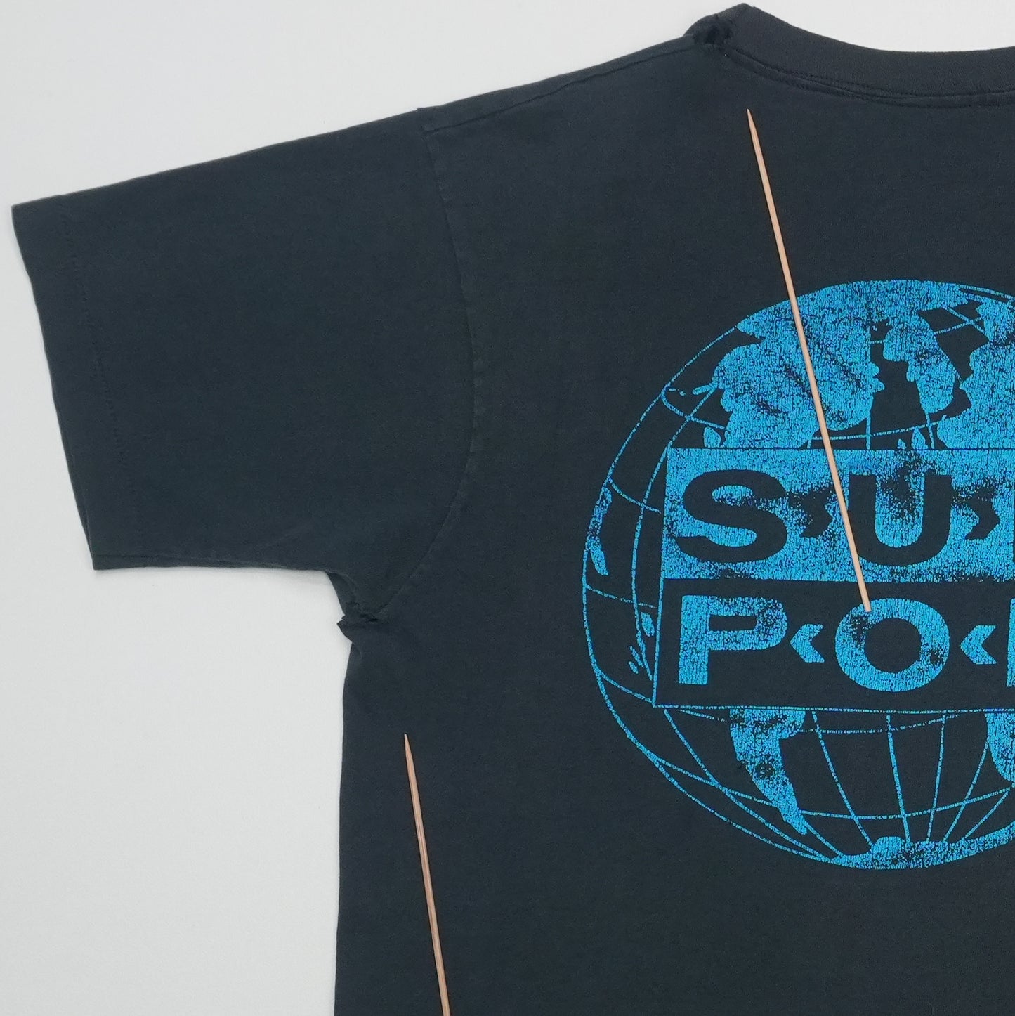 1990s Sub Pop World Domination Regime Shirt Detail 9