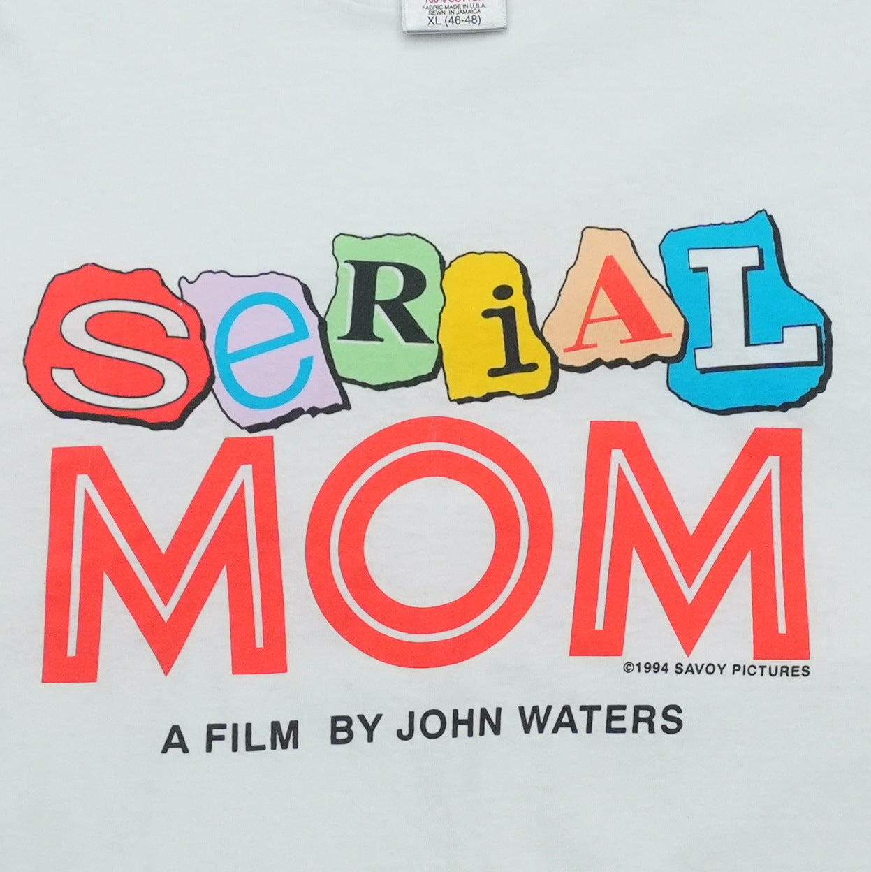 1994 Serial Mom John Waters Film Shirt Detail 1