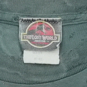 1997 The Lost World Jurassic Park Unkind to Mankind Shirt Tag