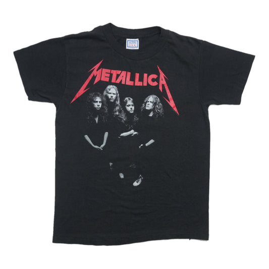 1988 Metallica Band And Justice For All Shirt Front