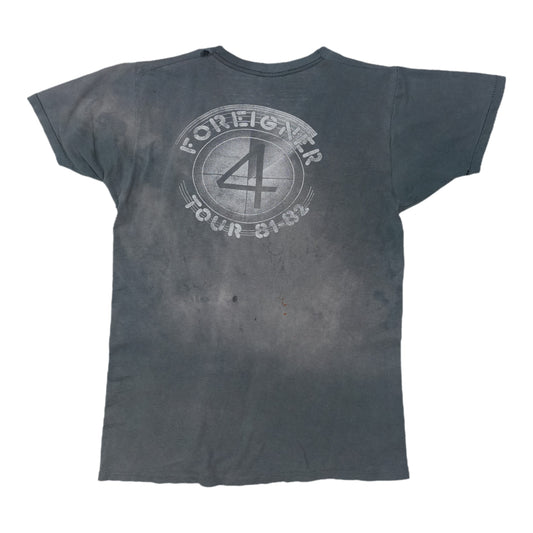 1981 Foreigner 4 Tour Shirt Back