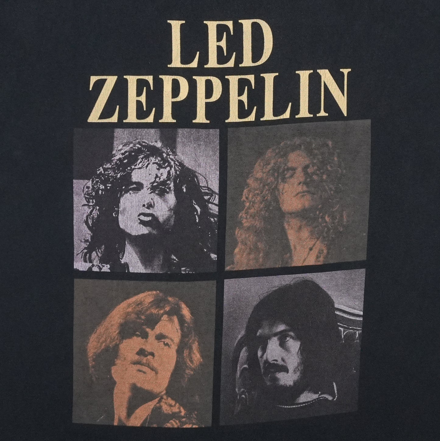 1990s Led Zeppelin Shirt Front Graphic