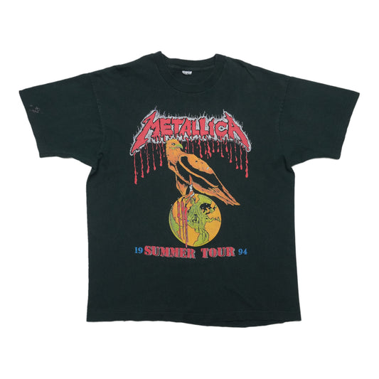 1994 Metallica Summer Tour Shirt Front