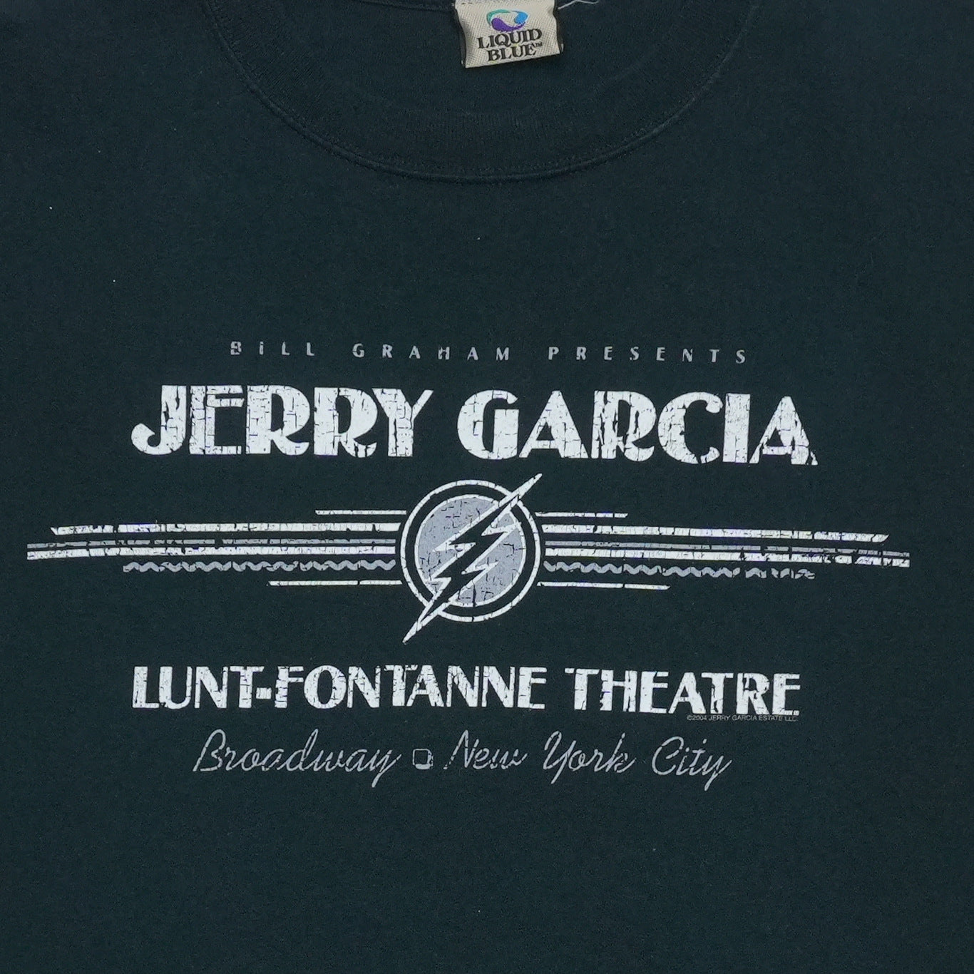 2000s Bill Graham Presents Jerry Garcia Shirt Front Detail 1