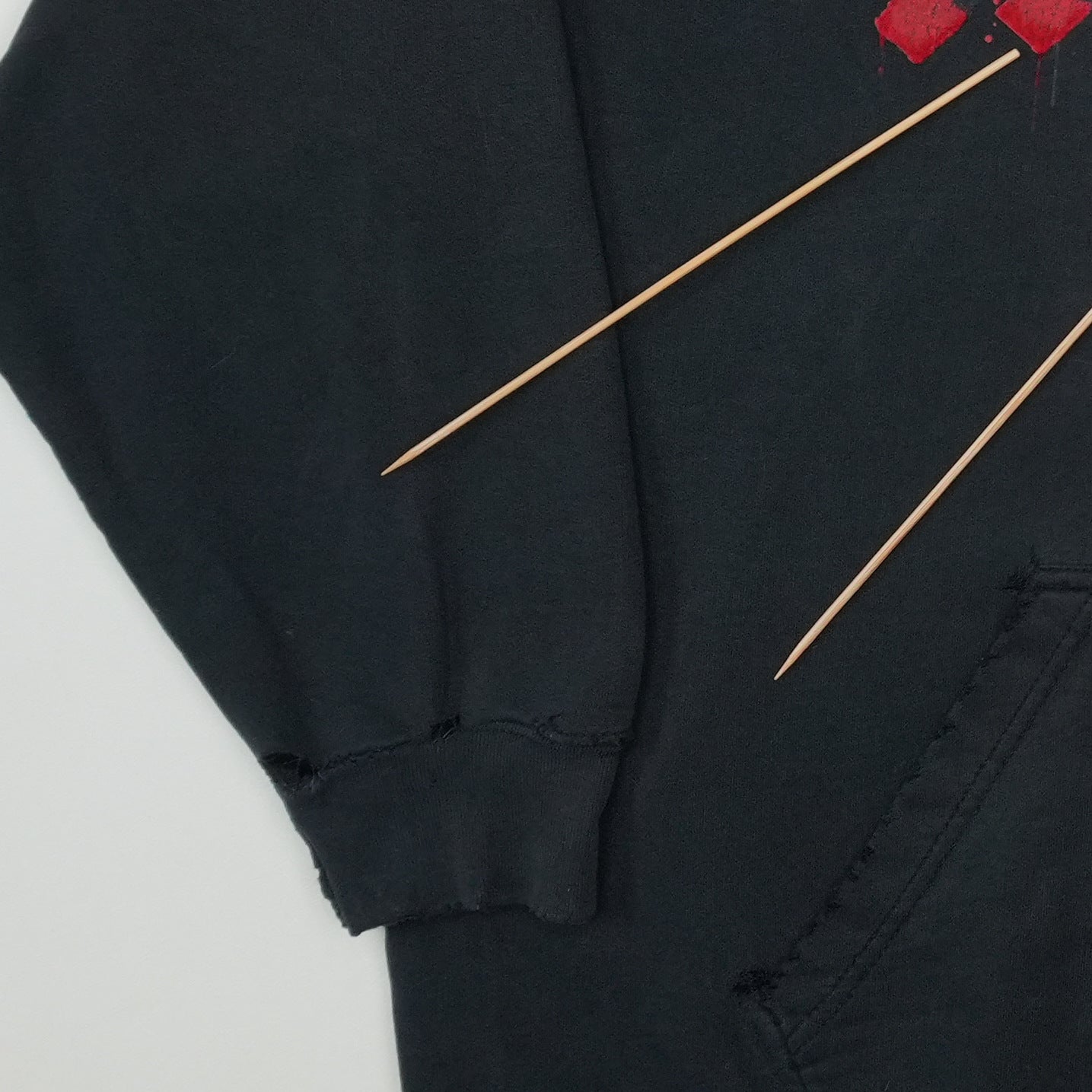 2006 AC/DC Logo Hoodie Detail 5