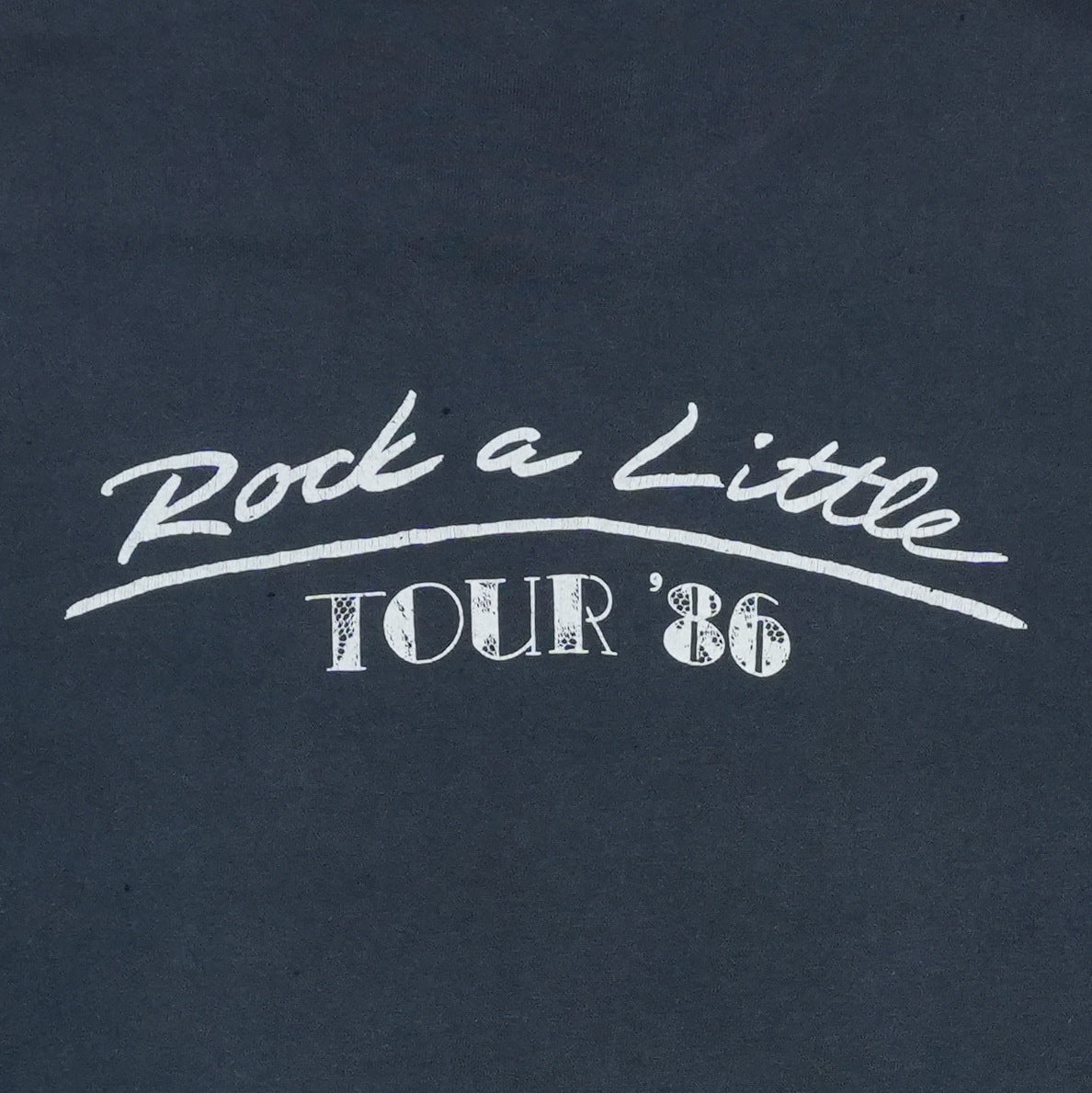 1986 Stevie Nicks Rock a Little Tour Shirt